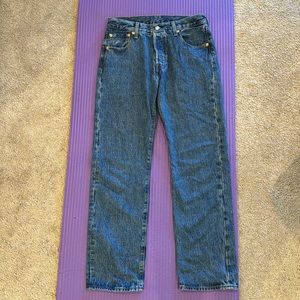 Levi’s Button Fly 501 Baggy Jeans 30x29